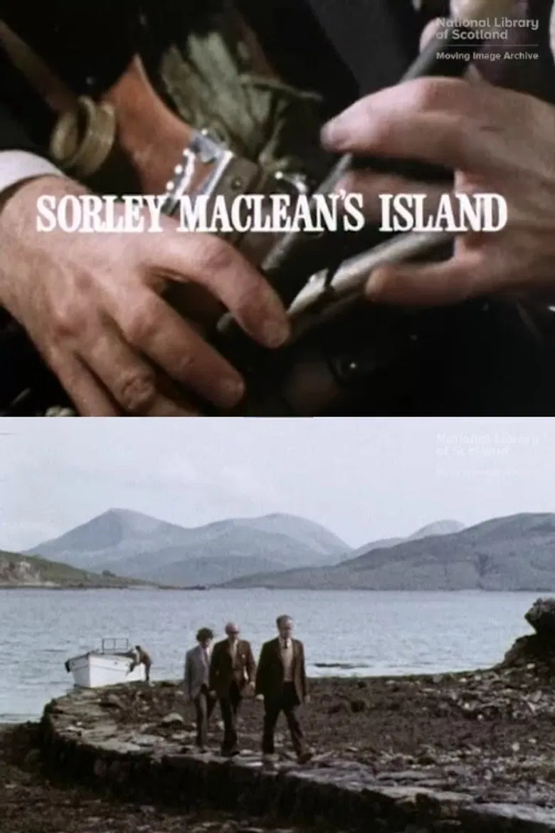 Sorley Maclean's Island poster background