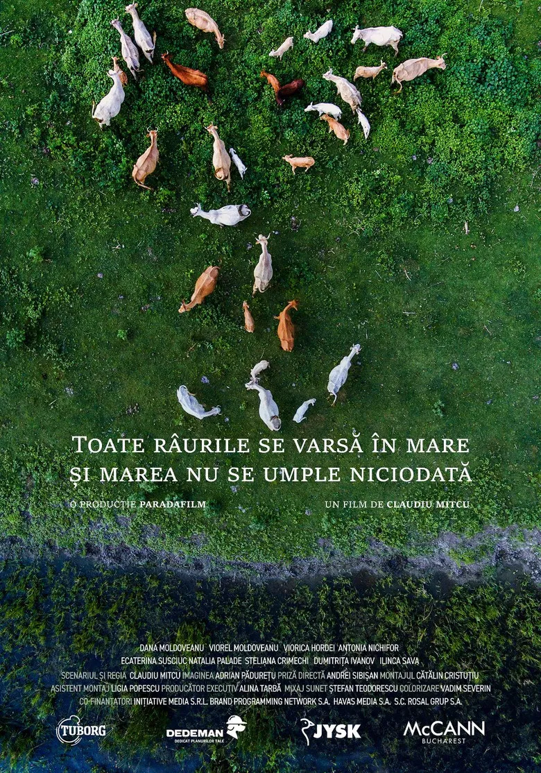 All rivers flow into the sea and the sea is never full poster background