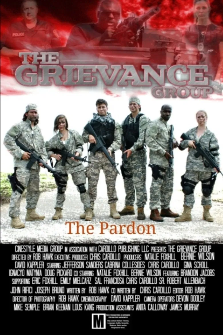 The Grievance Group: The Pardon poster background