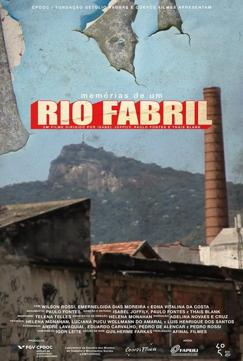 Memórias de Um Rio Fabril poster background