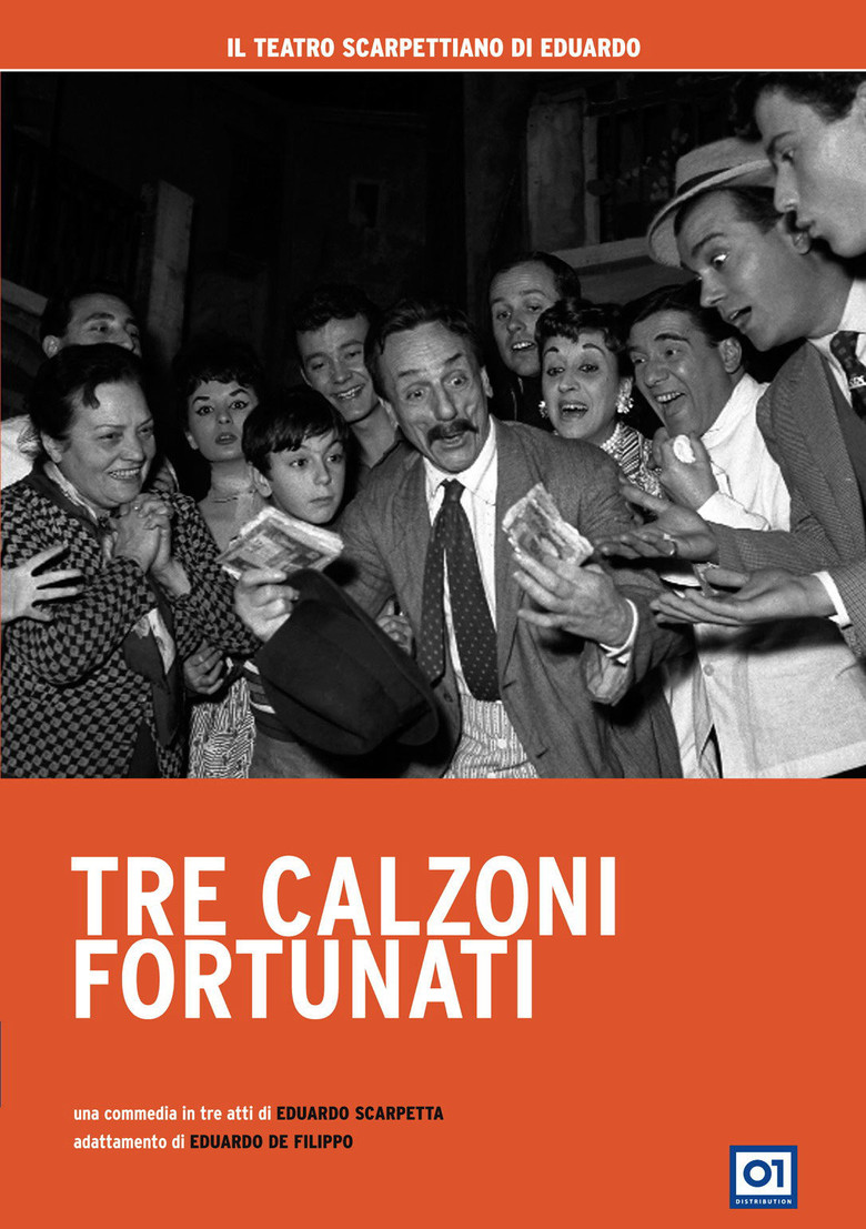 Tre calzoni fortunati poster background