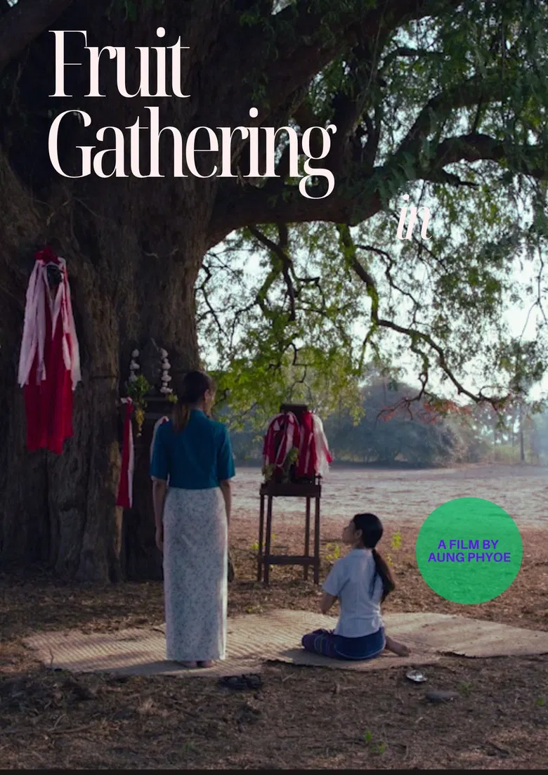 Fruit Gathering poster background
