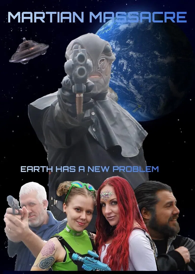 Martian Massacre poster background