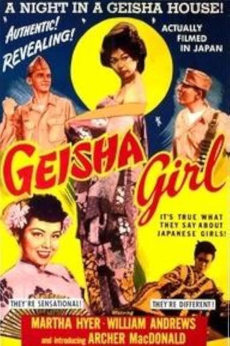 Geisha Girl poster background