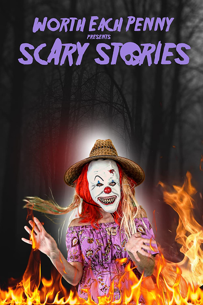 Worth Each Penny Presents Scary Stories poster background