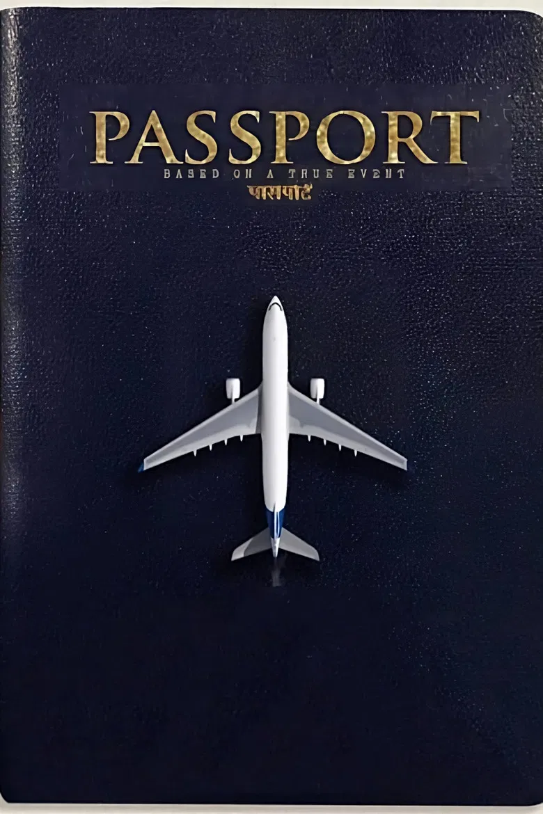 Passport poster background