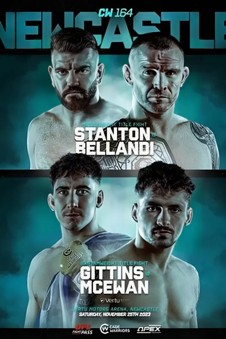 Cage Warriors 164: Stanton vs. Bellandi poster background