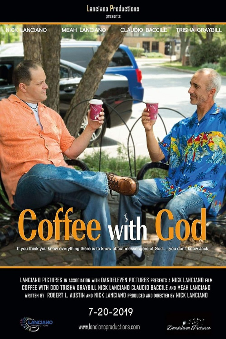 Coffee with God poster background