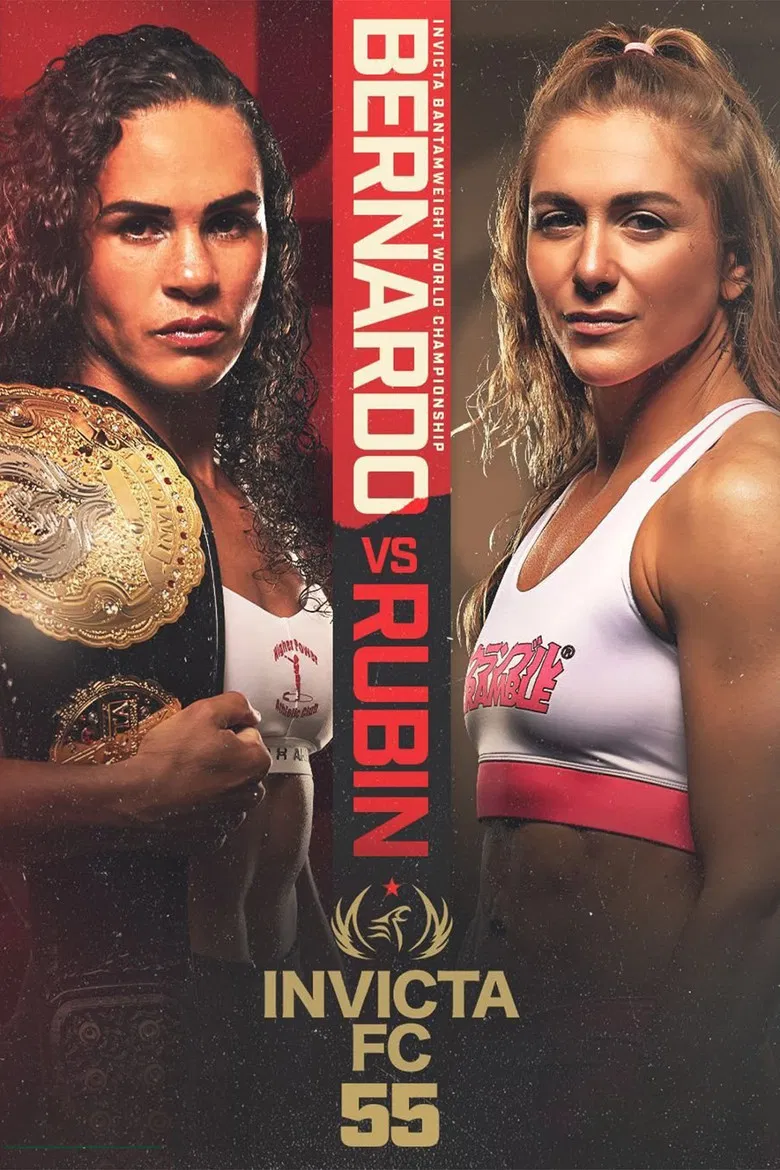 Invicta FC 55: Bernardo vs. Rubin poster background