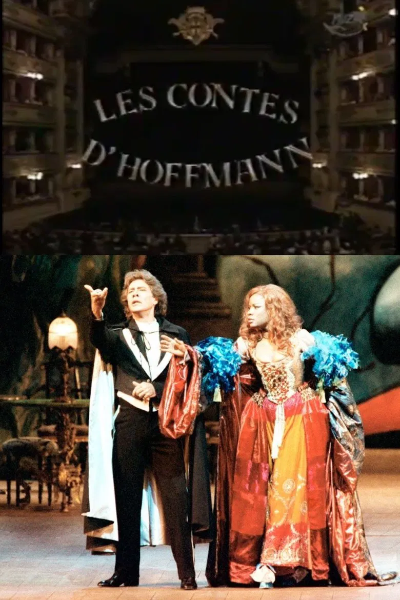 Les contes d'Hoffmann - Teatro alla Scalla poster background