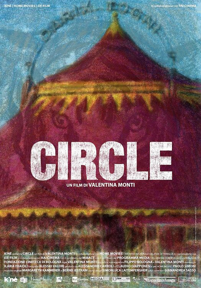 Circle poster background