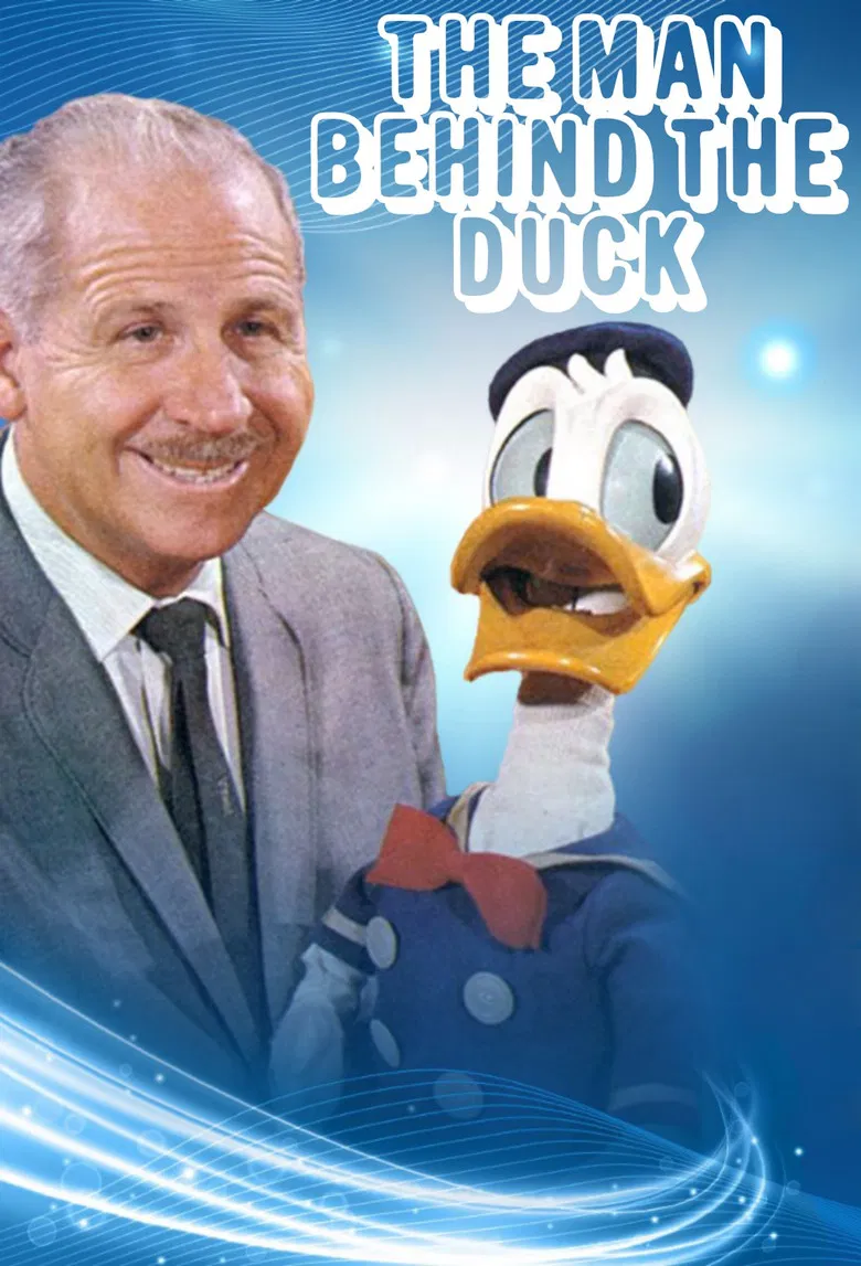 The Man Behind the Duck poster background