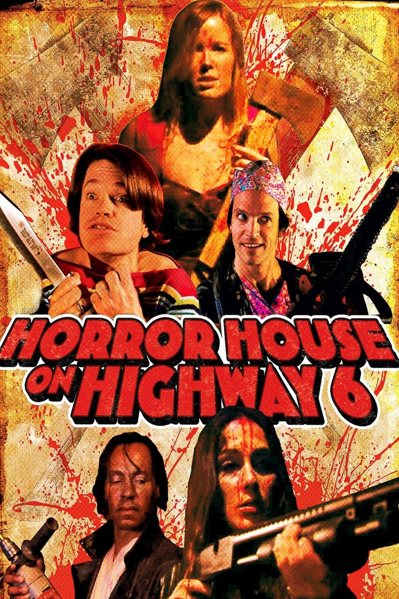 Horror House on Highway 6 poster background