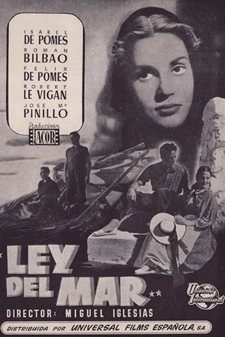 Ley del mar poster background