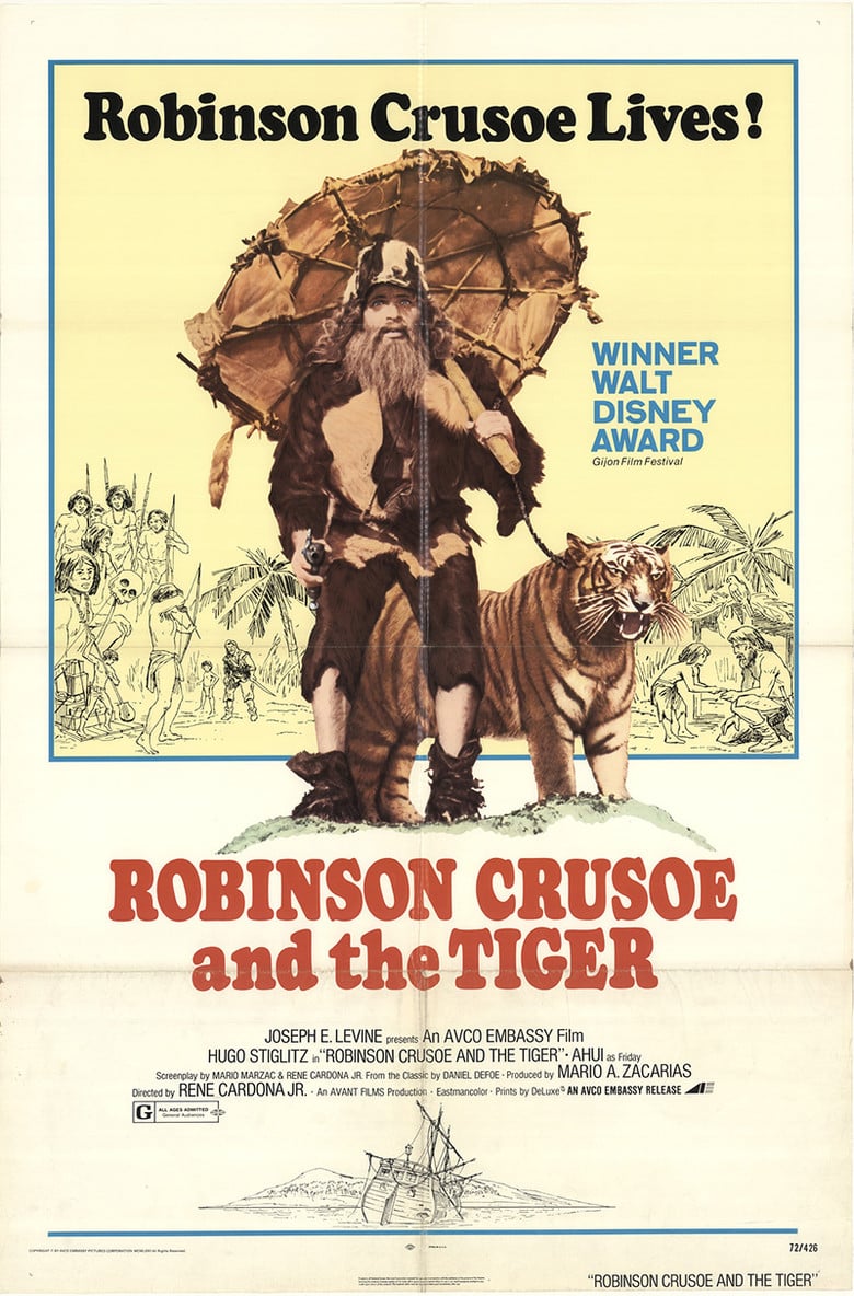 Robinson Crusoe poster background