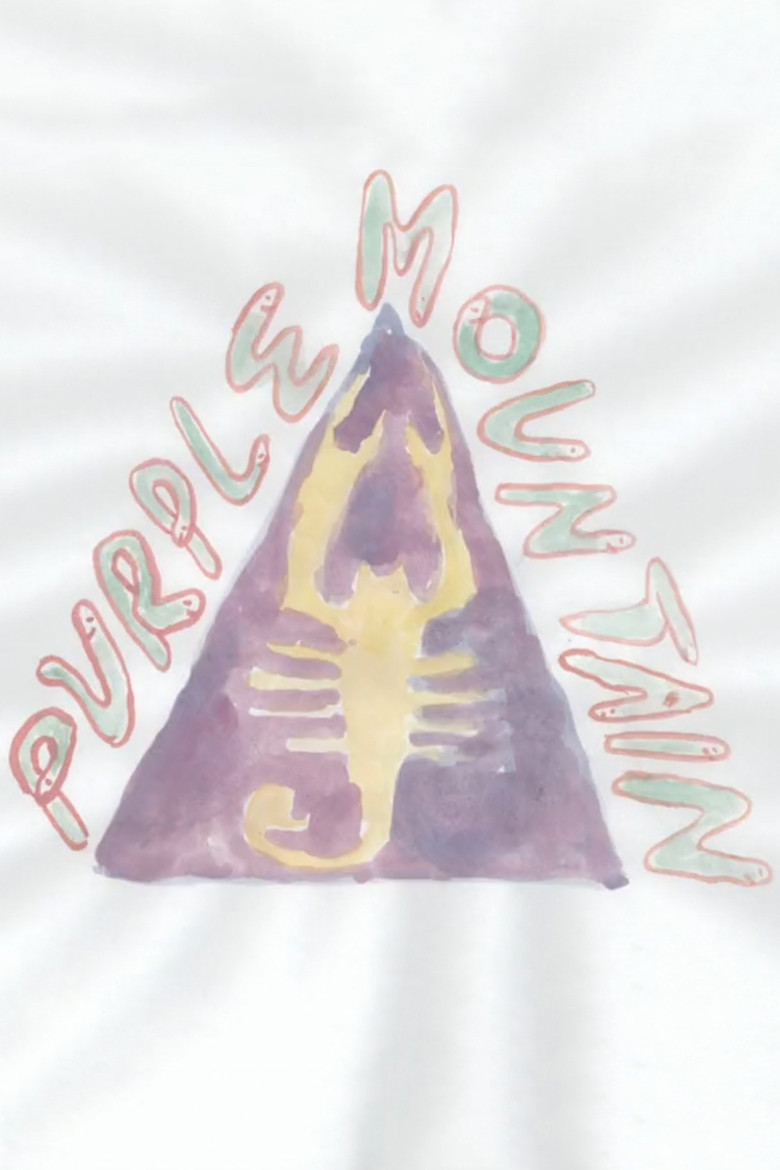 Purple Mountain poster background