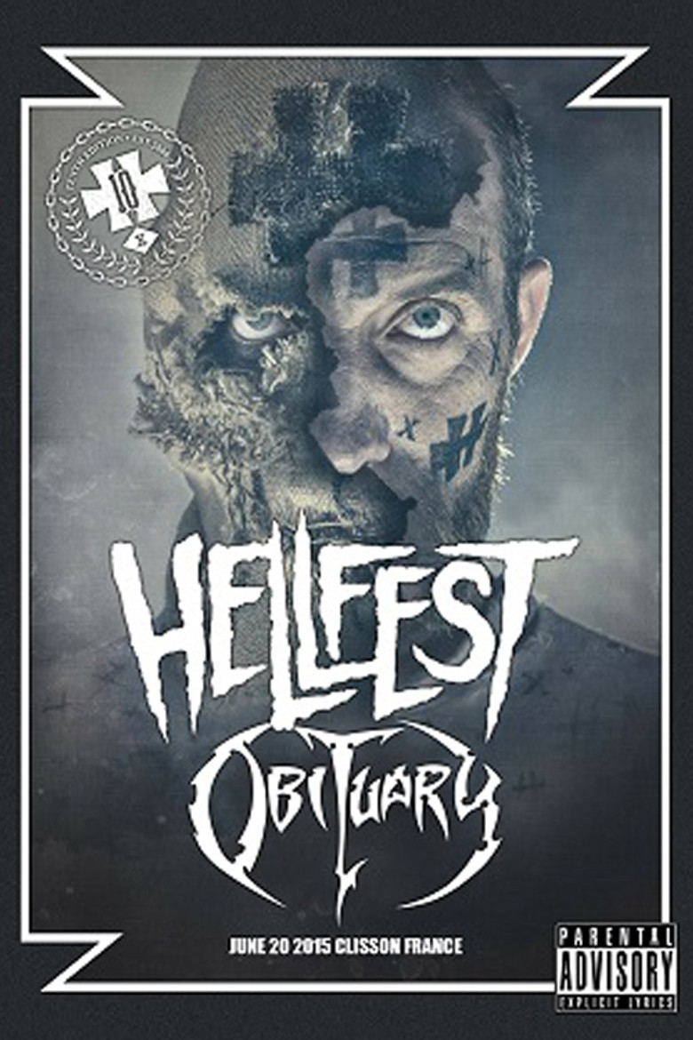 Obituary: Hellfest 2015 poster background