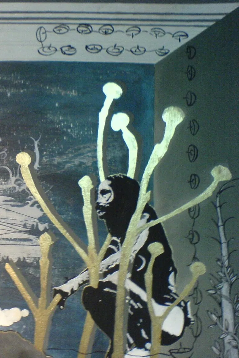 Shaman Showman: The Life and Work of Roberto Villanueva poster background