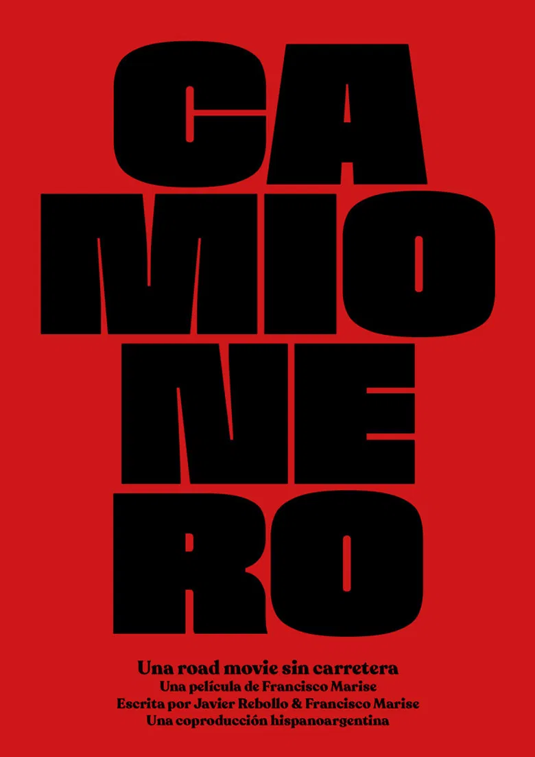 Camionero poster background