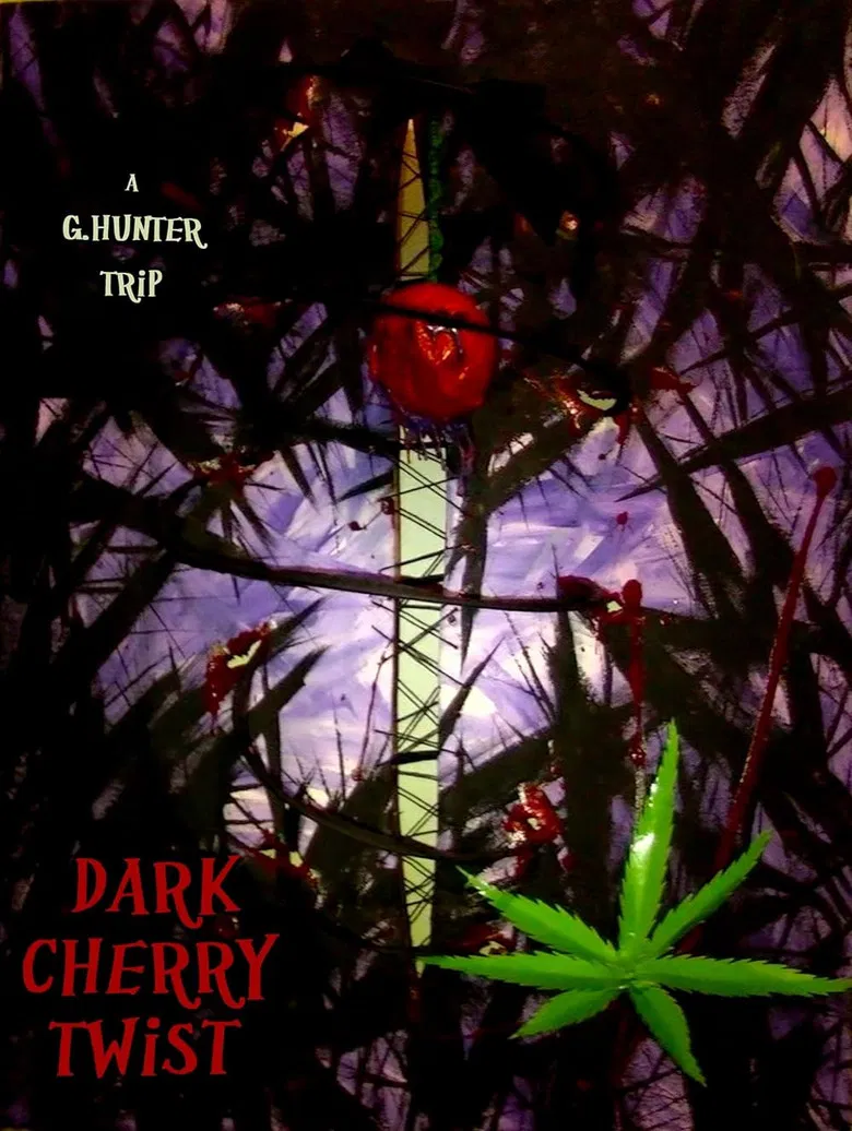 Dark Cherry Twist poster background