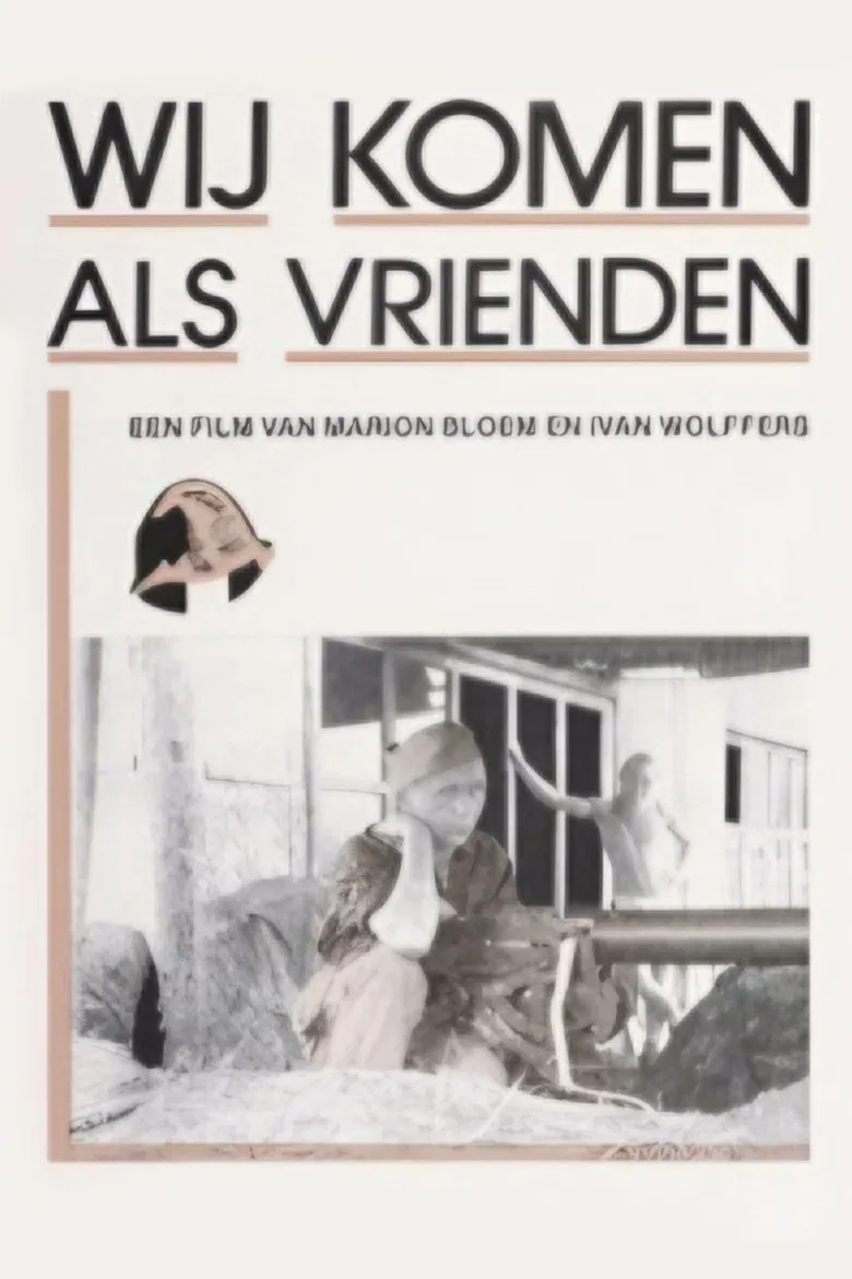 We Come As Friends poster background