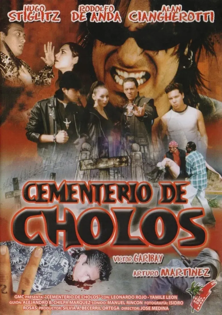 Cementerio de cholos poster background