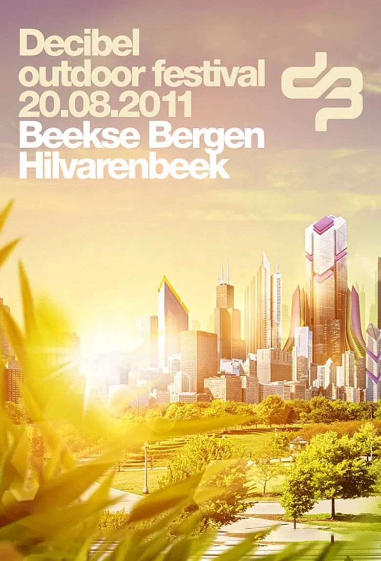 Decibel Outdoor Festival 2011 poster background