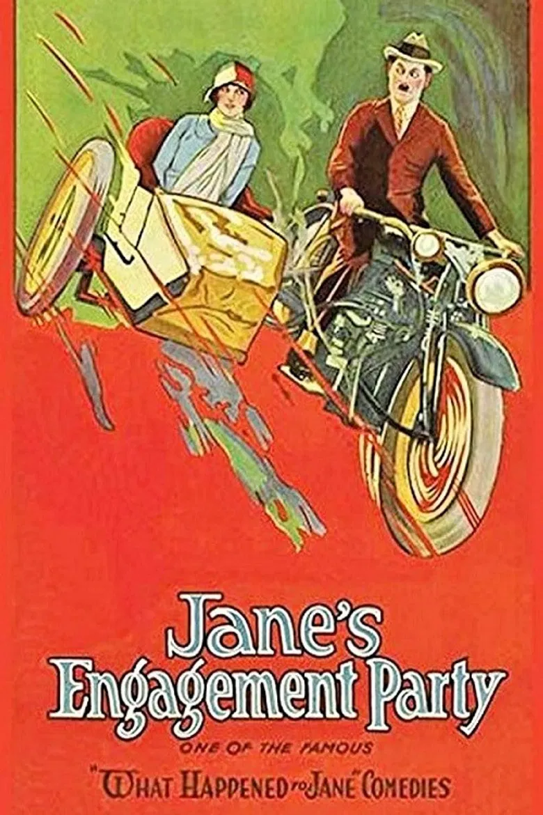 Jane's Engagement Party poster background