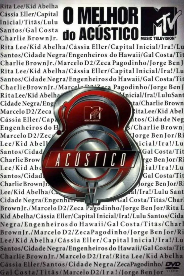 O Melhor Do Acústico MTV poster background