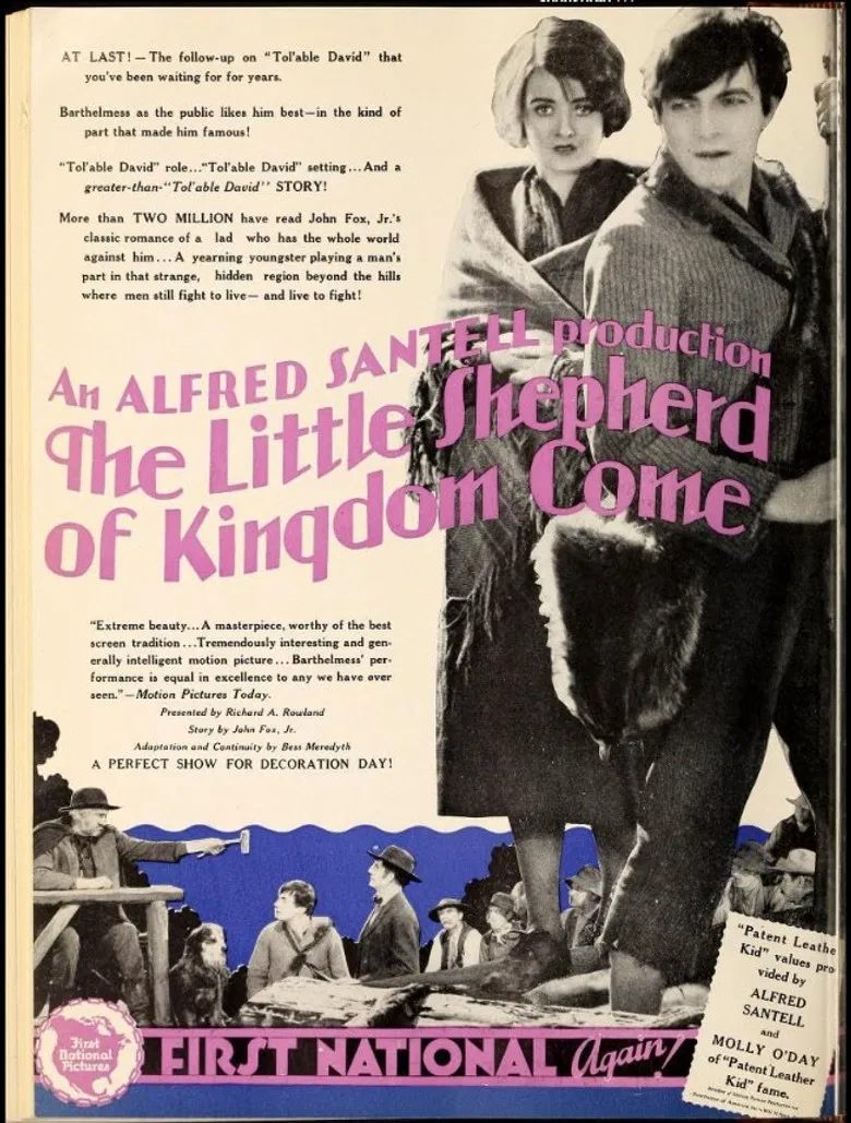 The Little Shepherd of Kingdom Come poster background