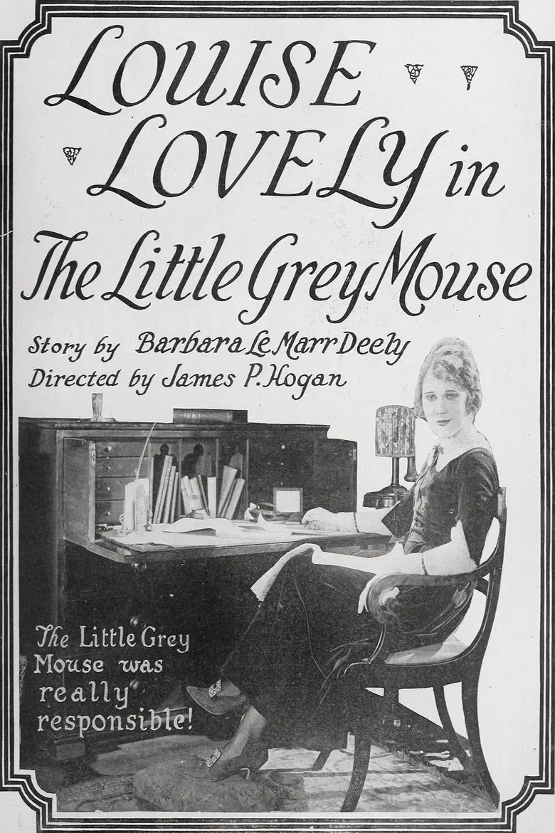 The Little Grey Mouse poster background