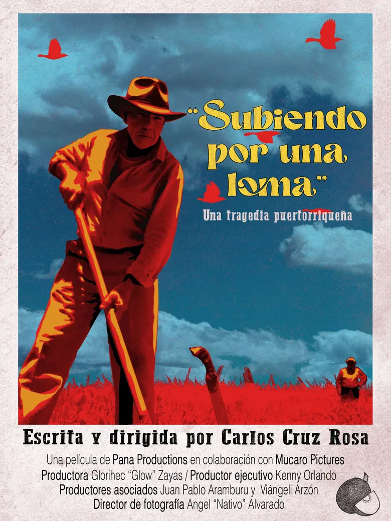 Subiendo por una loma: una tragedia puertorriqueña poster background