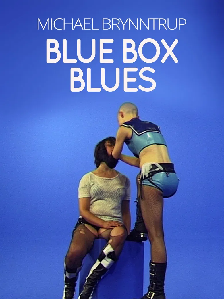 Blue Box Blues (Staging a Photo Shoot) poster background
