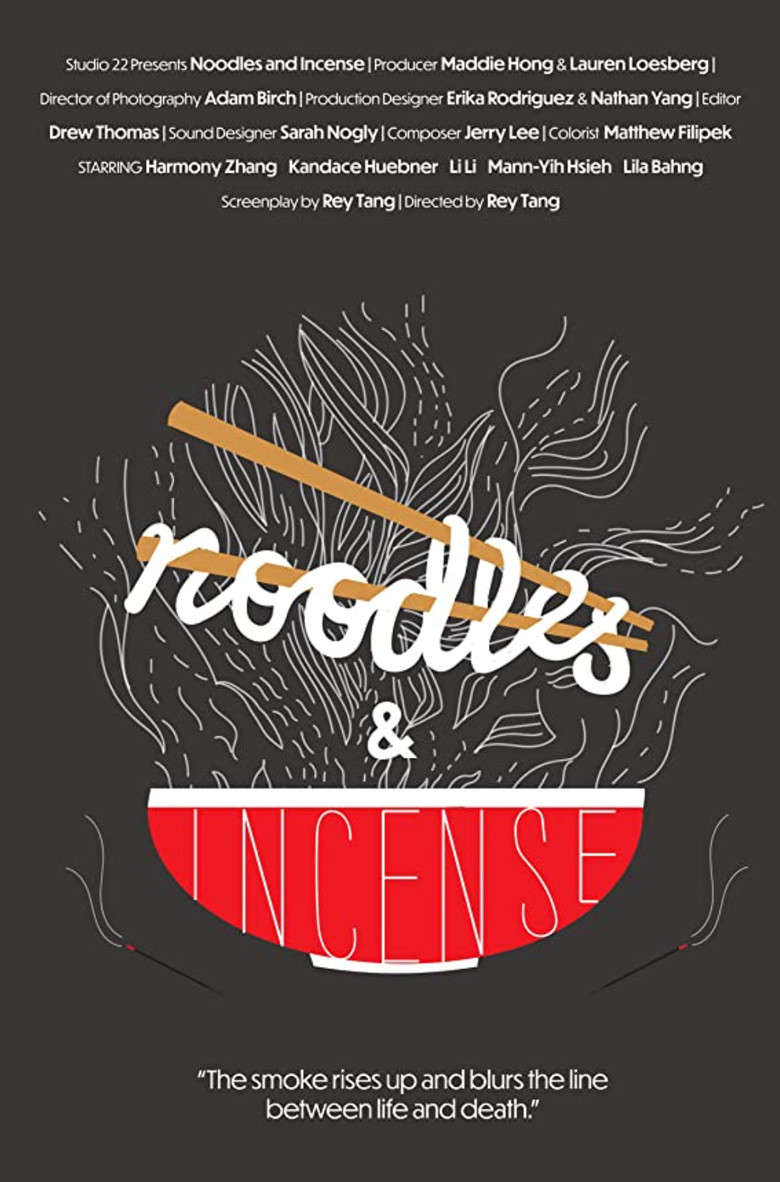 Noodles & Incense poster background