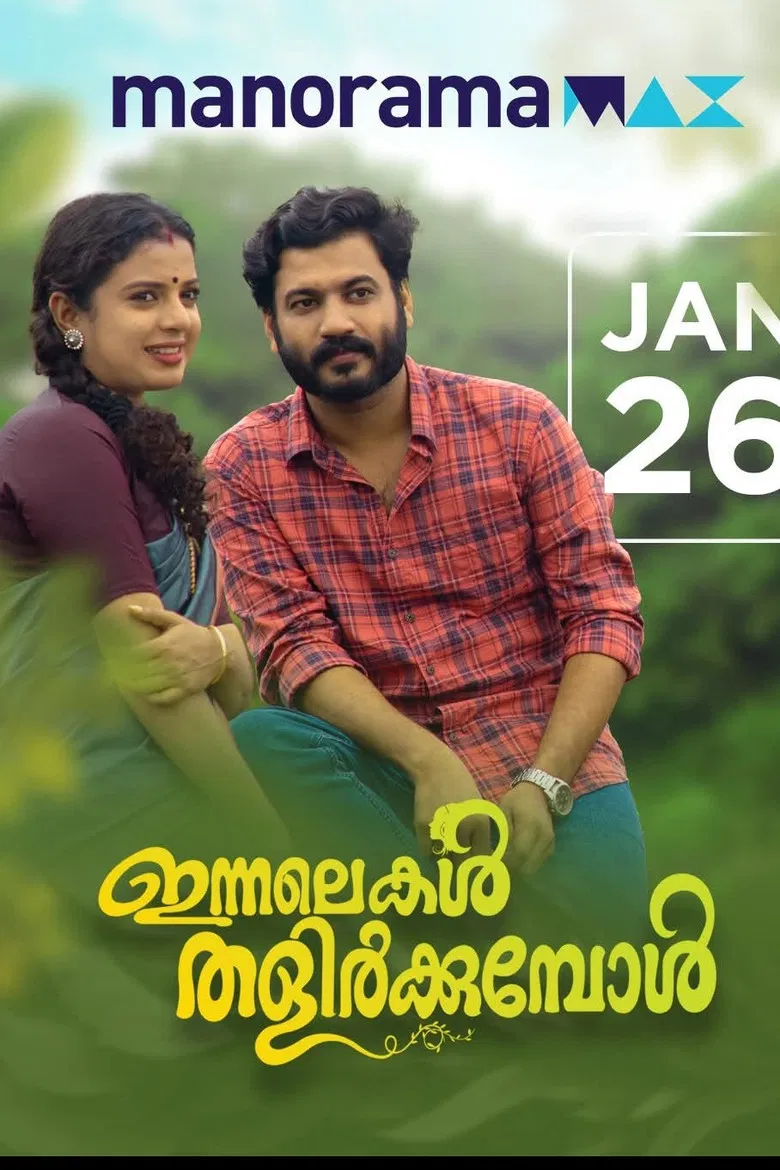 Innalekal Thalirkkumbol poster background