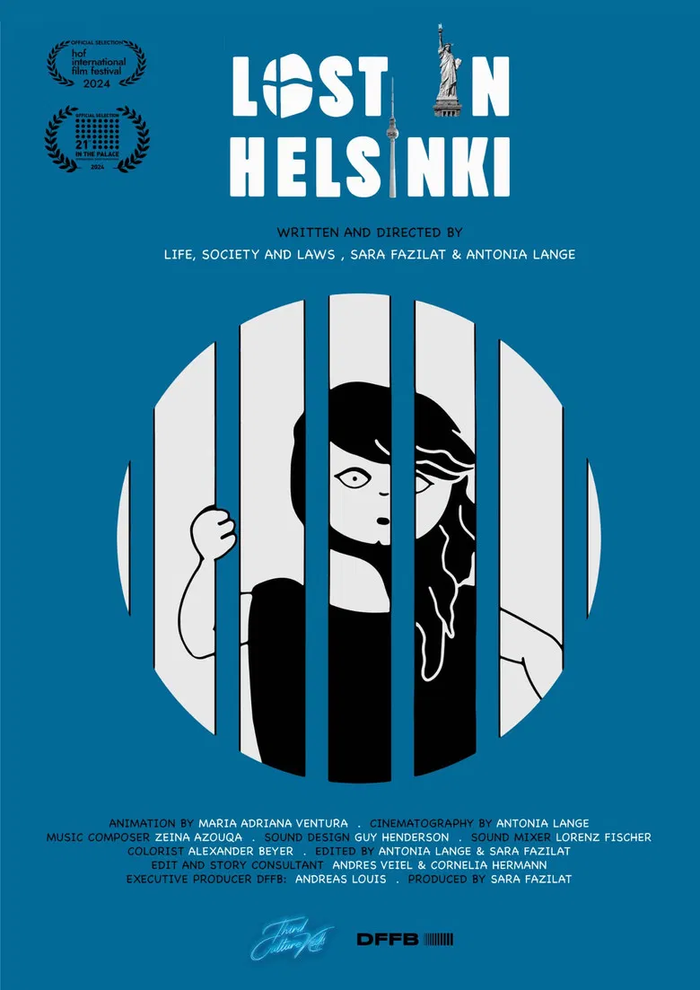 Lost in Helsinki poster background