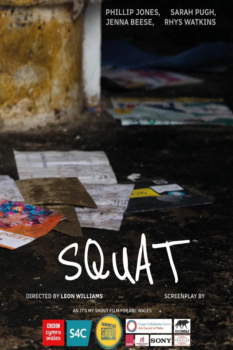 Squat poster background
