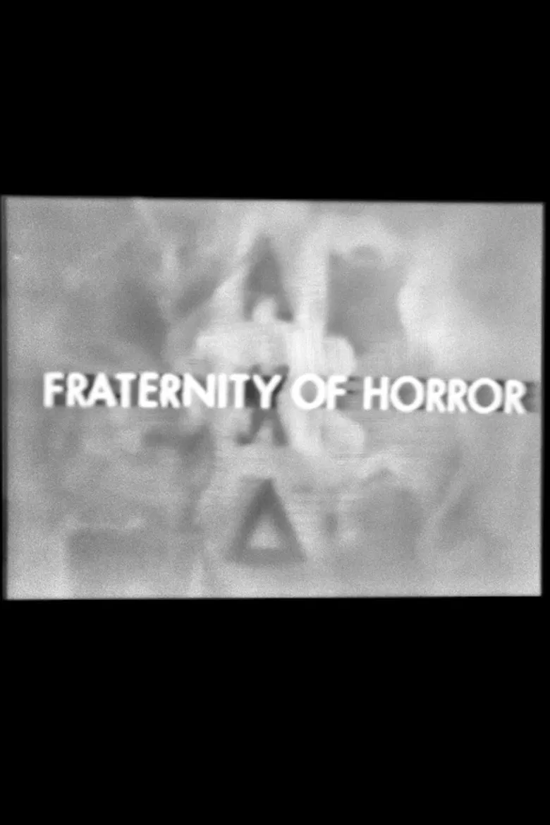 Fraternity of Horror poster background