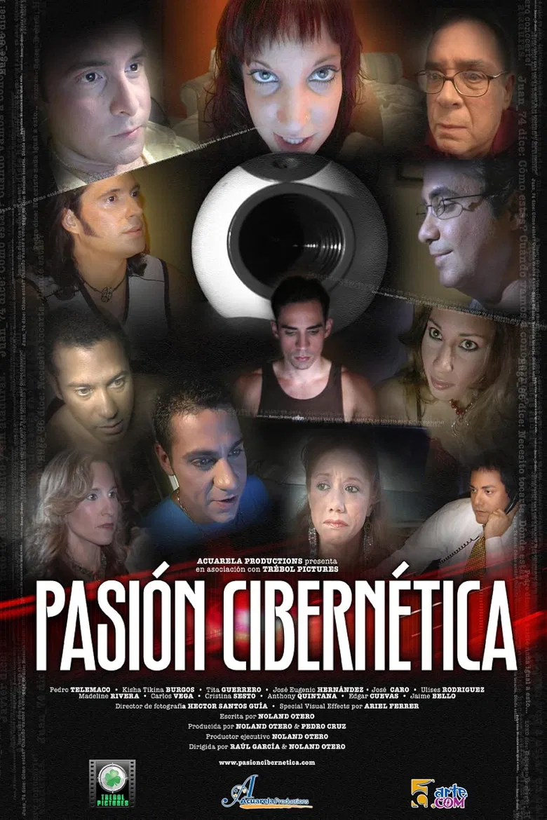 Pasión cibernética poster background