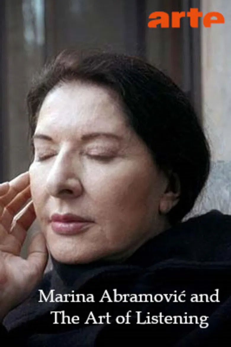 Marina Abramović und die Kunst des Hörens poster background