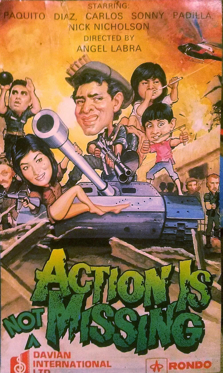 Action Is Not Missing poster background