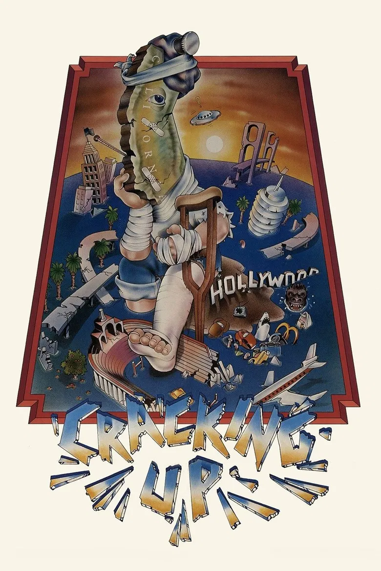 Cracking Up poster background