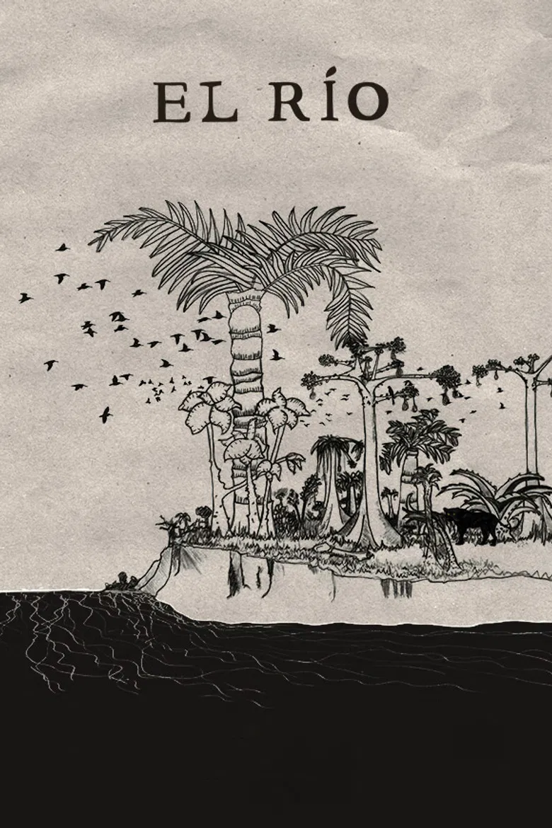 El río poster background