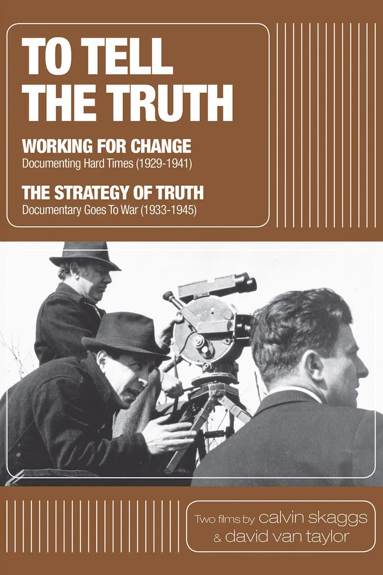 To Tell the Truth: A History of Documentary Film (1928-1946) poster background