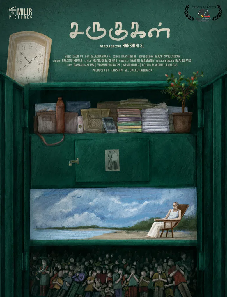 Withering poster background