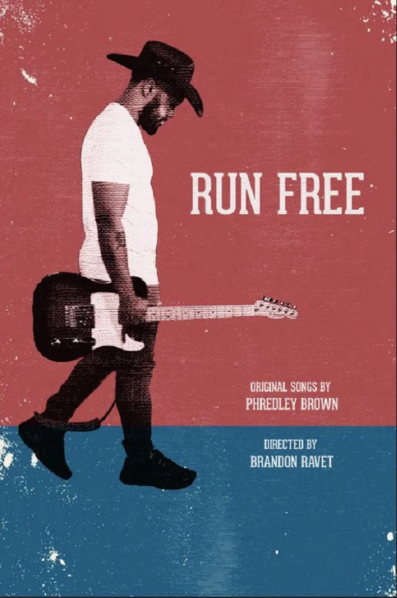 Run Free poster background