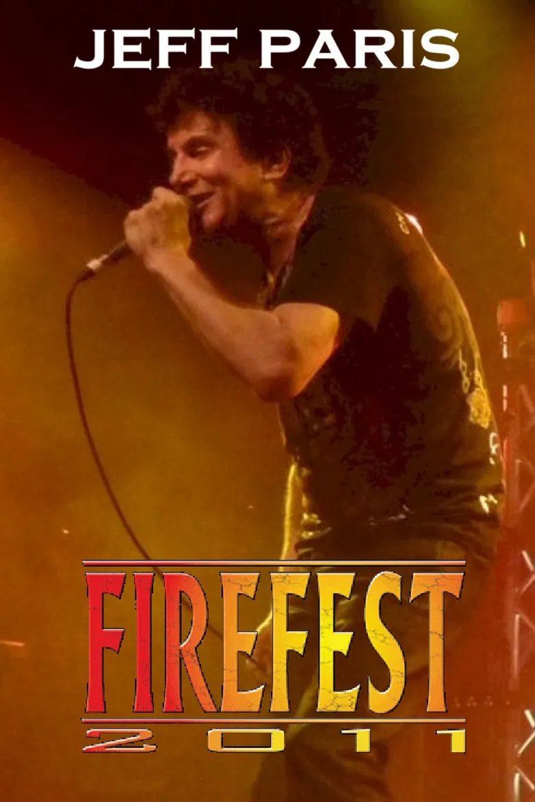 Jeff Paris: Live at Firefest VIII poster background