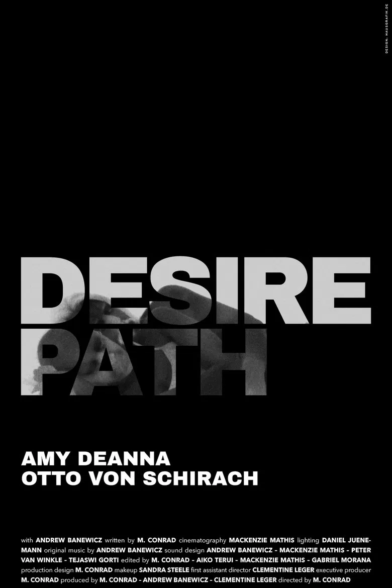 Desire Path poster background