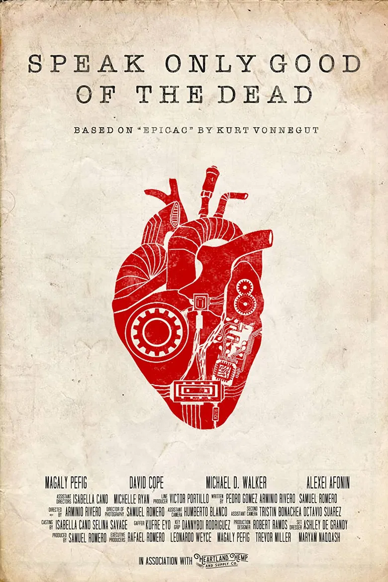 Speak Only Good of the Dead poster background