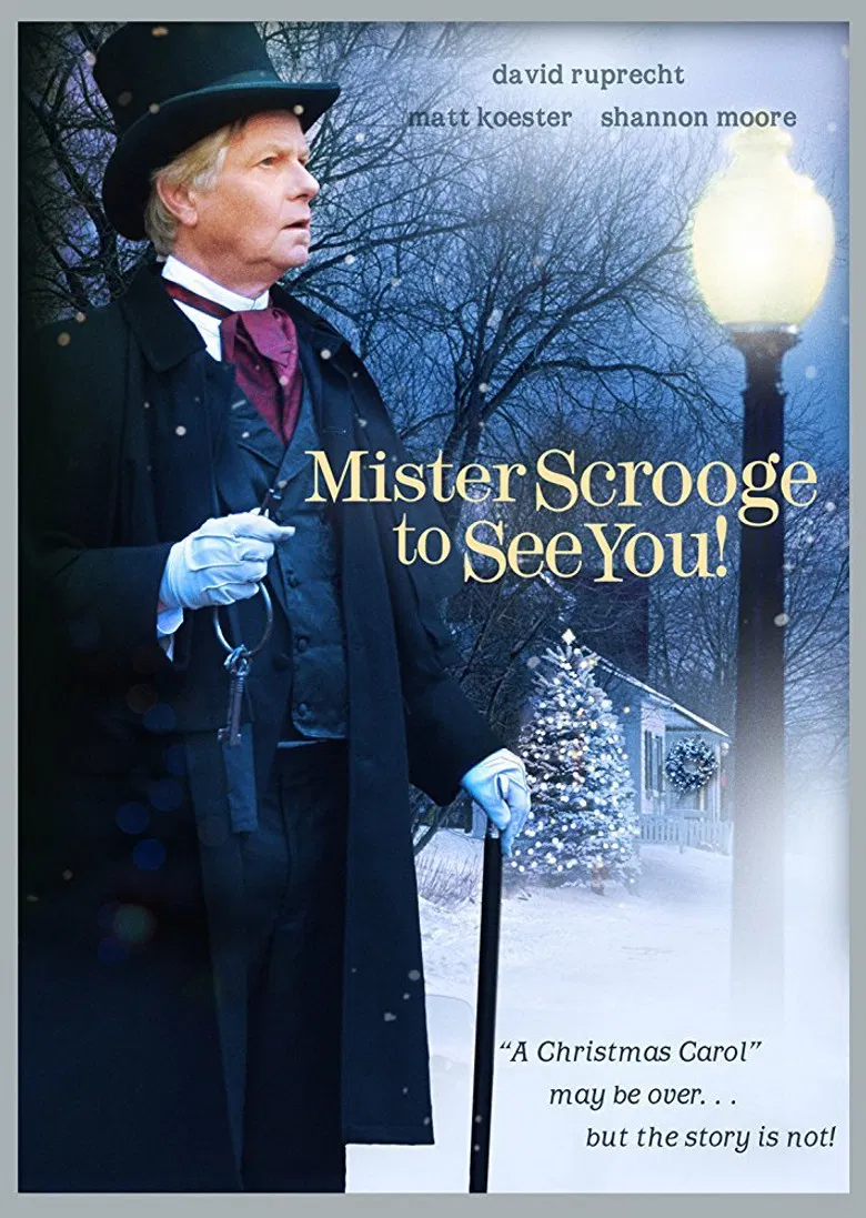 Mister Scrooge to See You poster background